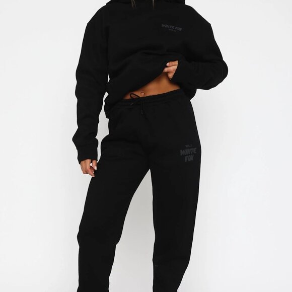 White Fox - Black Offstage Sweatpants Onyx XS Black - Picture 2 of 7